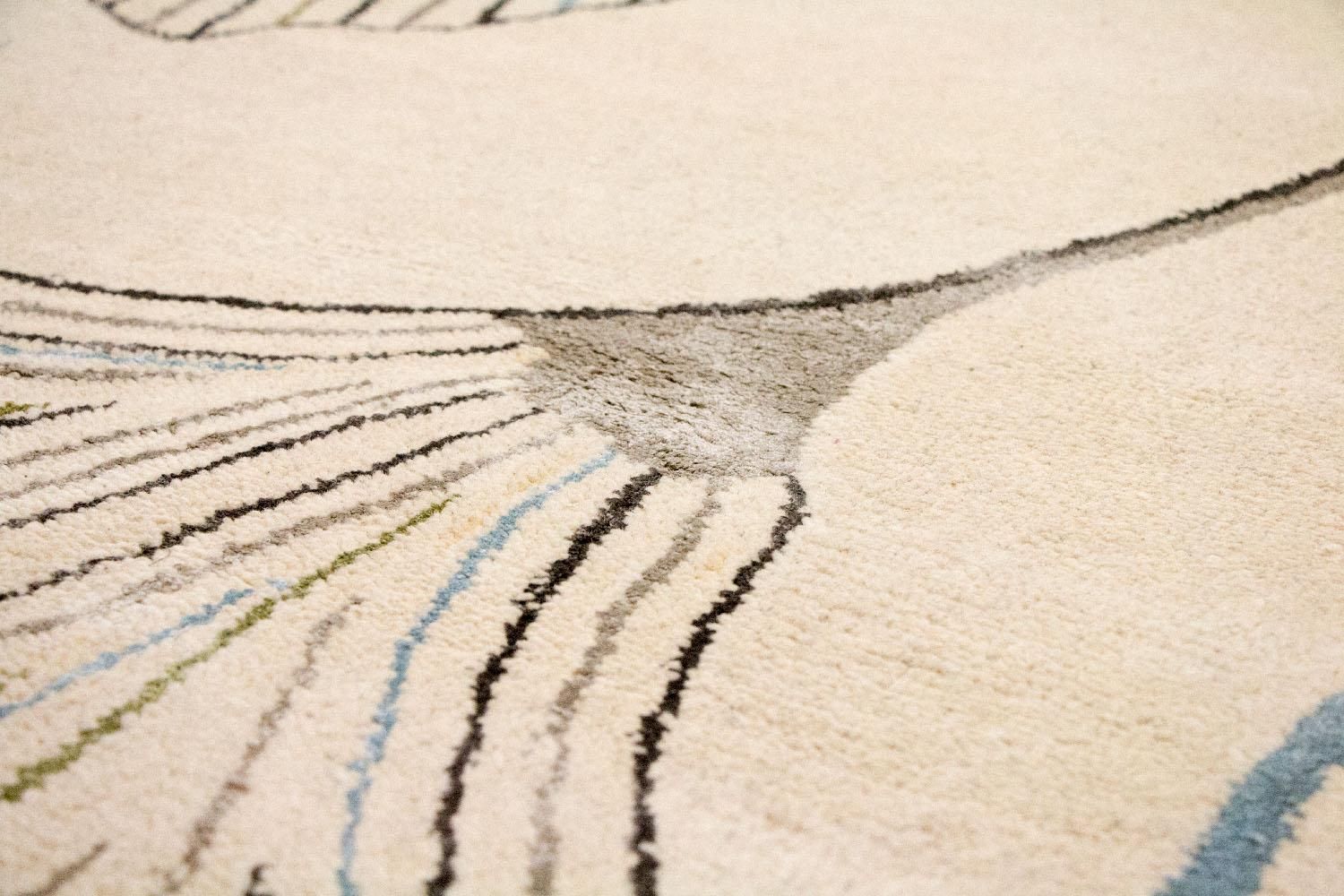 Tappeto di design - 243 x 151 cm - beige