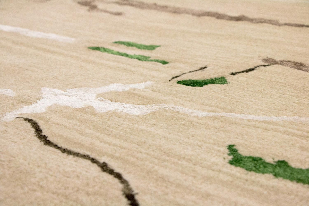 Tappeto di design - 241 x 152 cm - multicolore