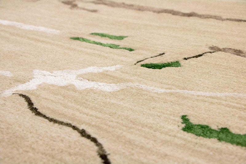 Tappeto di design - 241 x 152 cm - multicolore