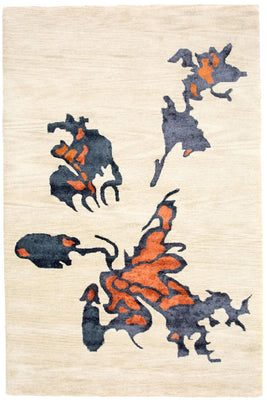 Tappeto di design - 242 x 153 cm - beige