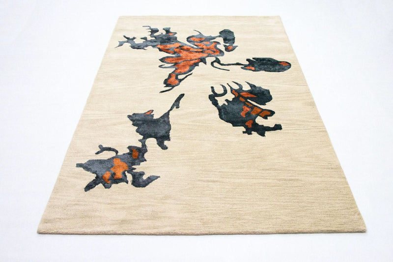 Tappeto di design - 242 x 153 cm - beige