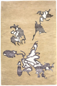 Tappeto di design - 241 x 154 cm - beige