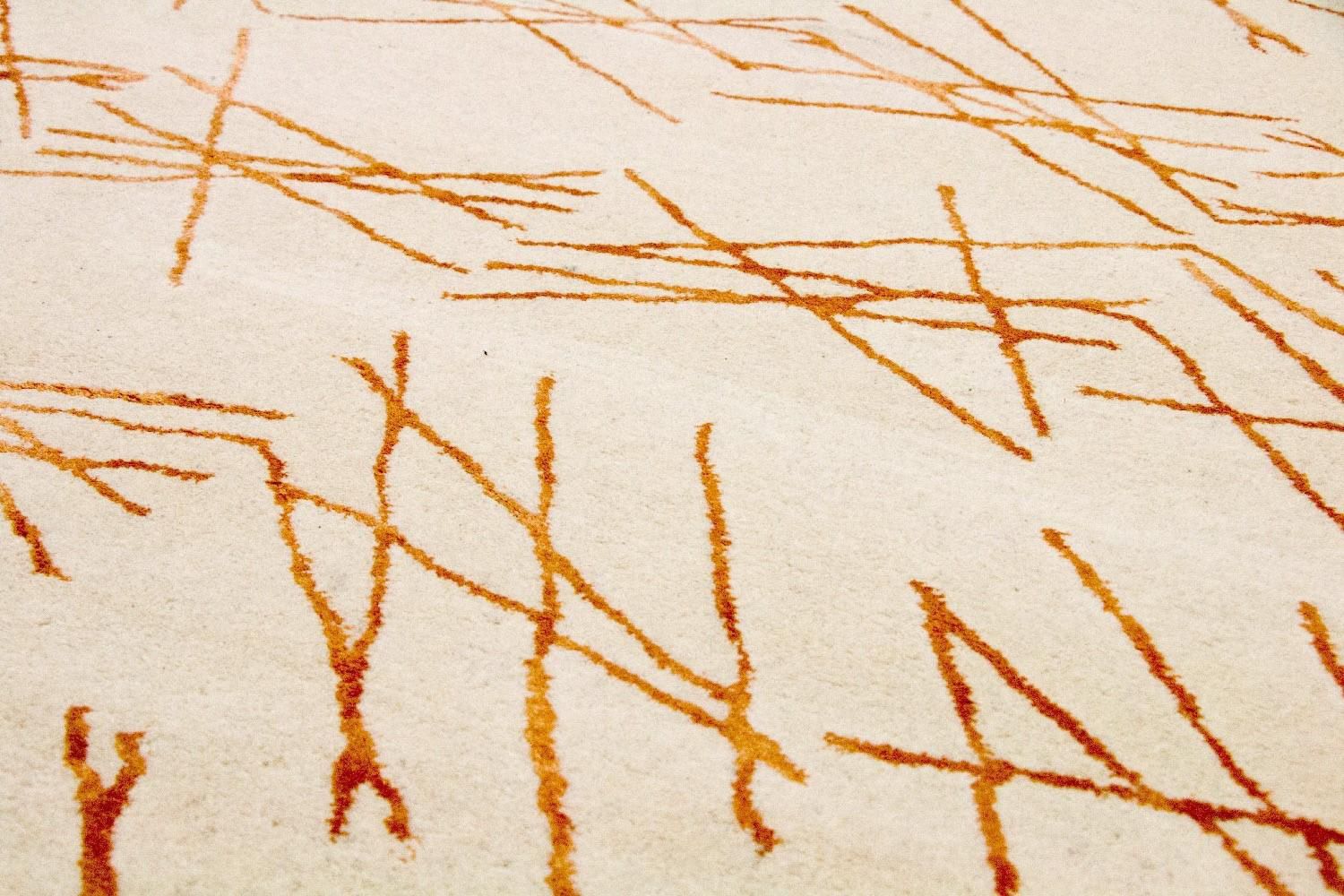 Tappeto di design - 199 x 137 cm - beige