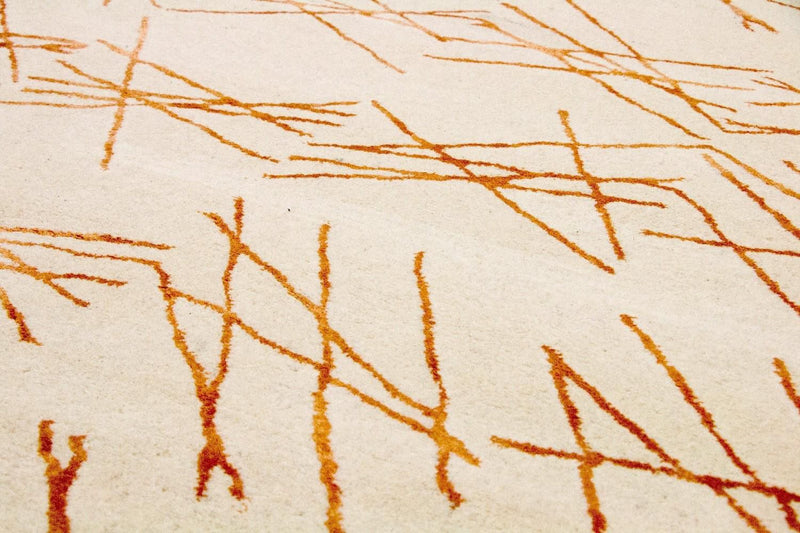 Tappeto di design - 199 x 137 cm - beige