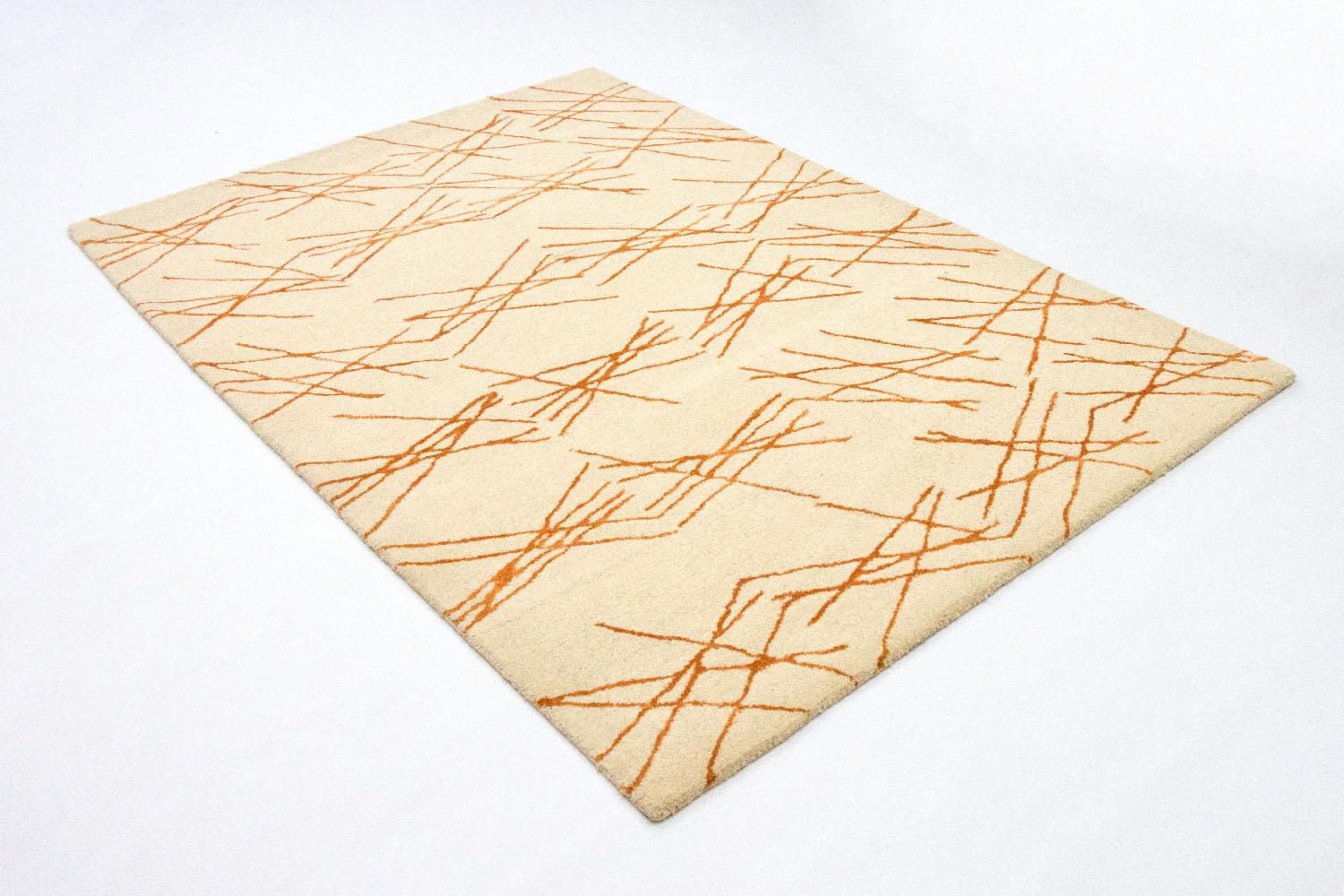 Tappeto di design - 199 x 137 cm - beige