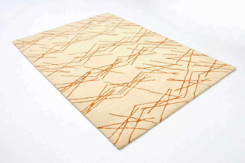 Tappeto di design - 199 x 137 cm - beige