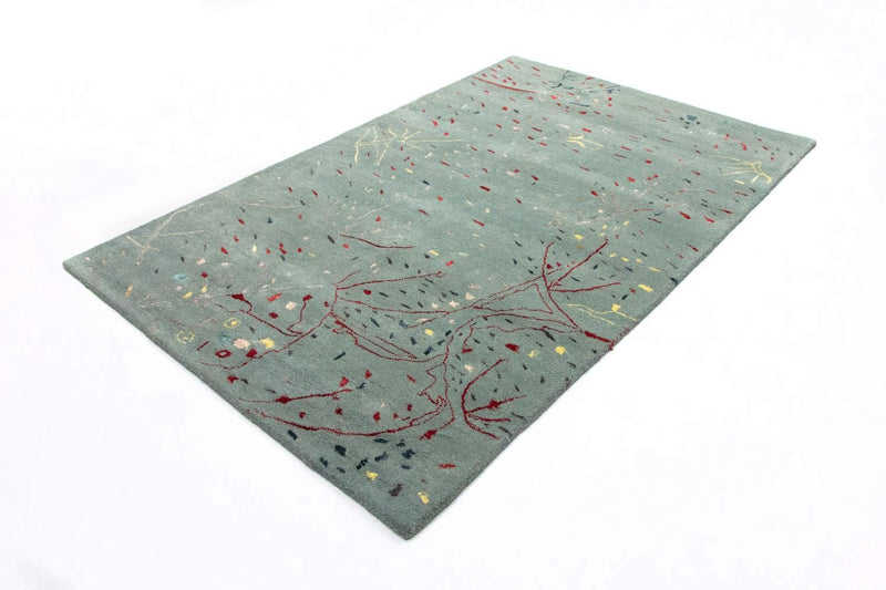 Tappeto di design - 243 x 156 cm - blu chiaro