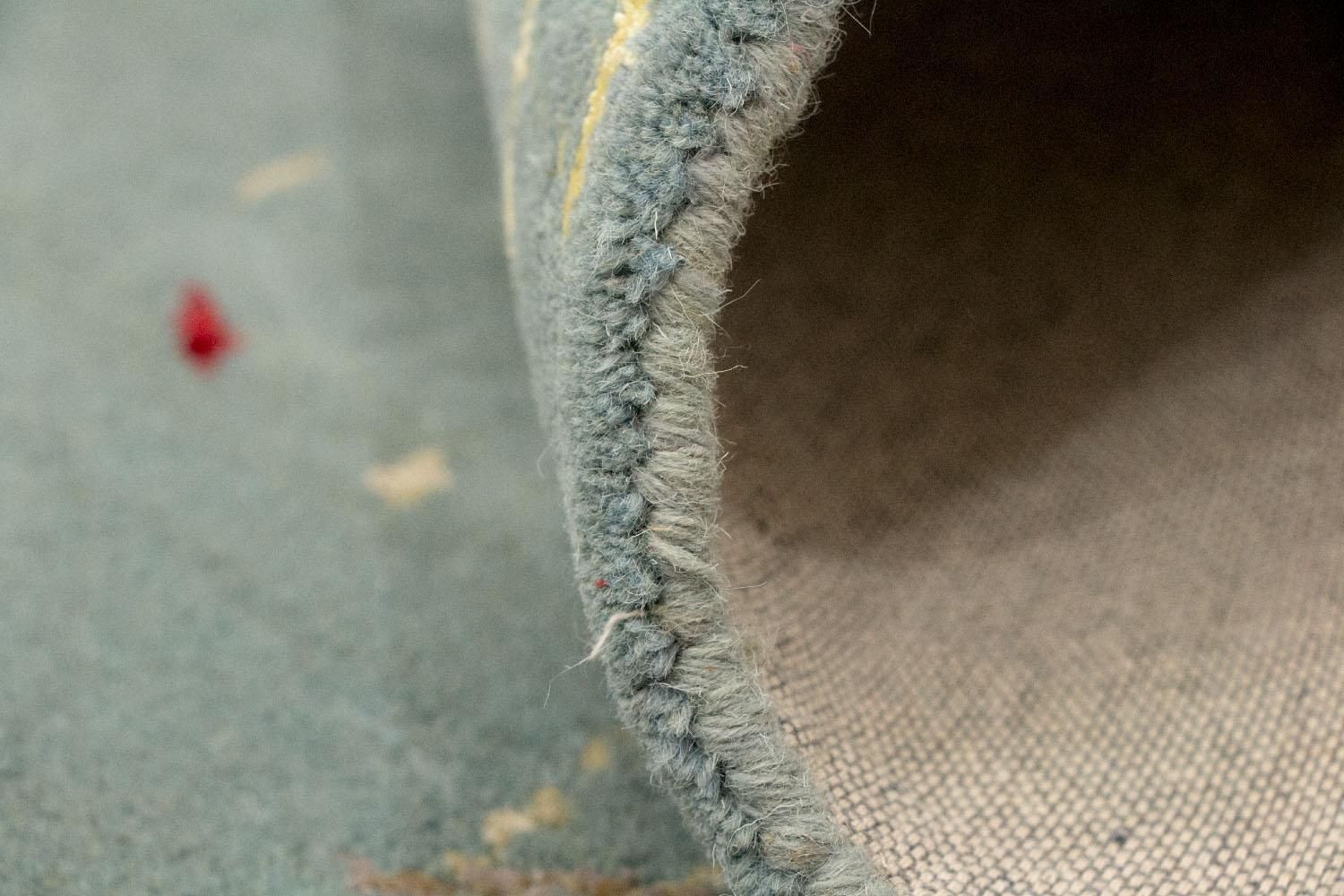 Tappeto di design - 243 x 156 cm - blu chiaro