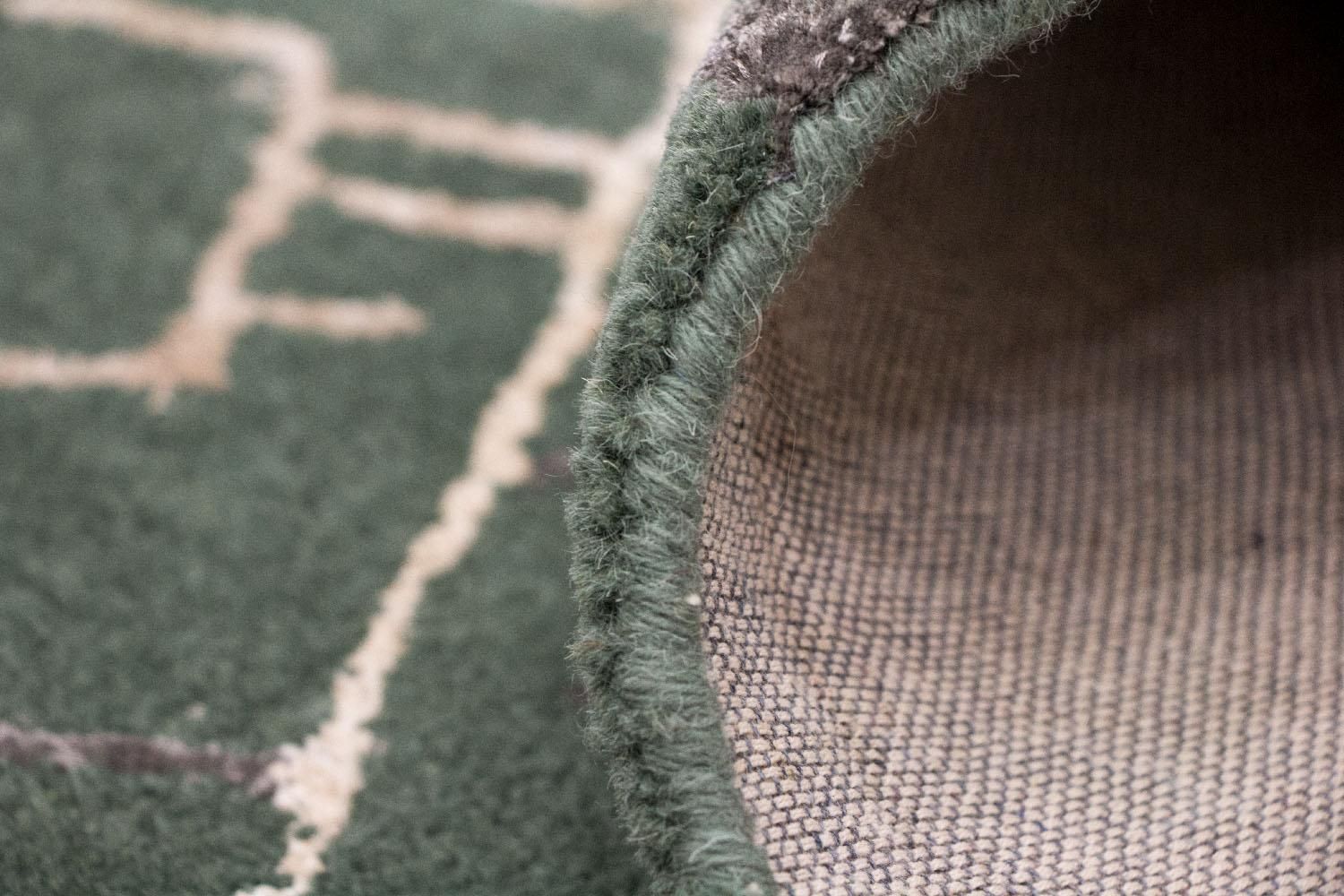 Tappeto di design - 243 x 154 cm - verde