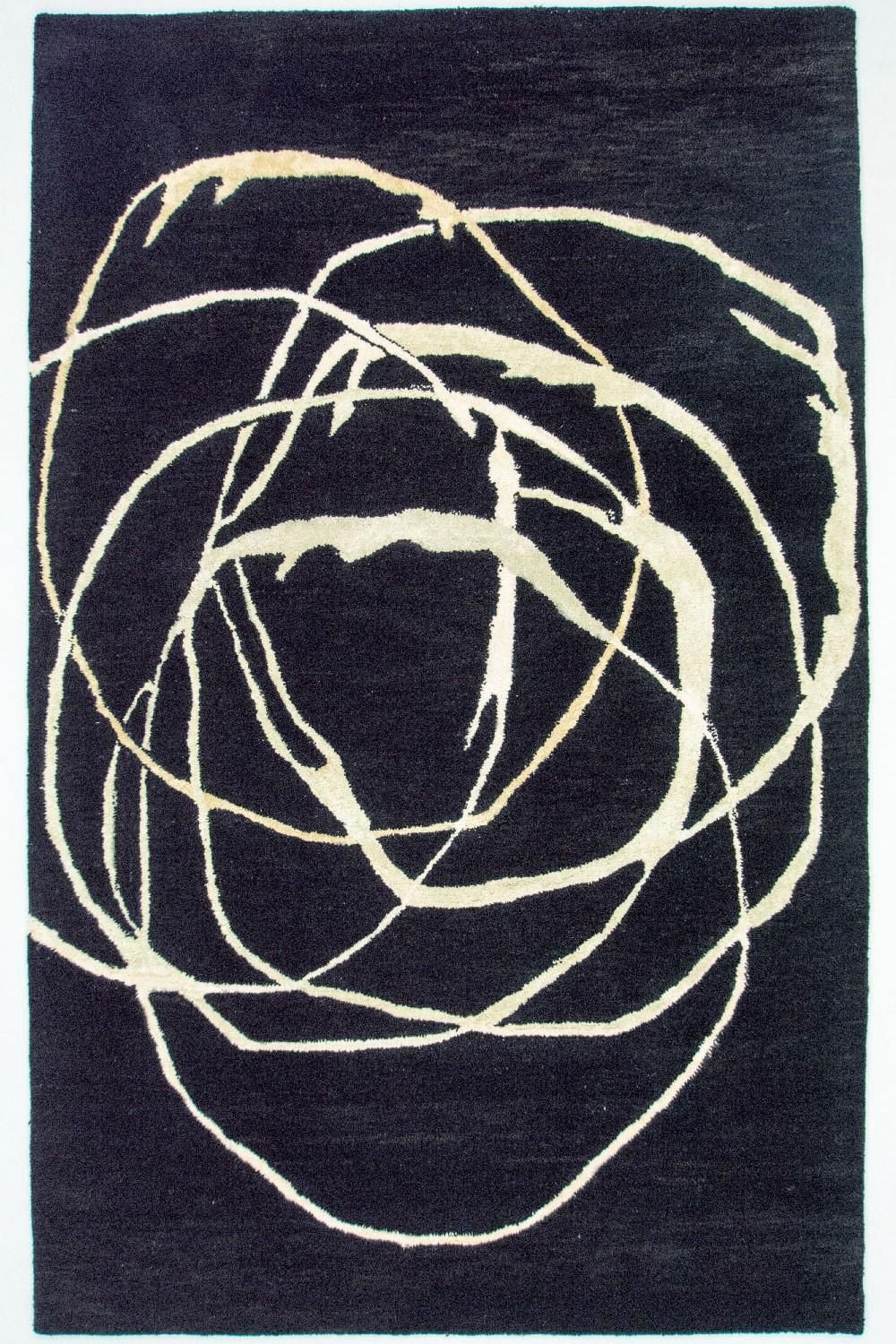 Tappeto di design - 245 x 153 cm - blu