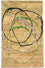Tappeto di design - 243 x 152 cm - multicolore