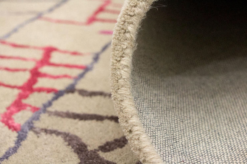 Tappeto di design - 241 x 152 cm - multicolore
