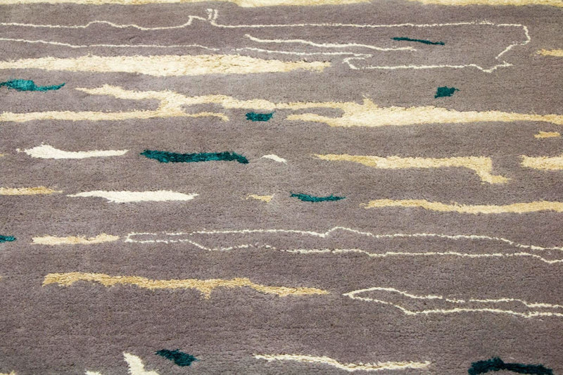Tappeto di design - 243 x 153 cm - marrone