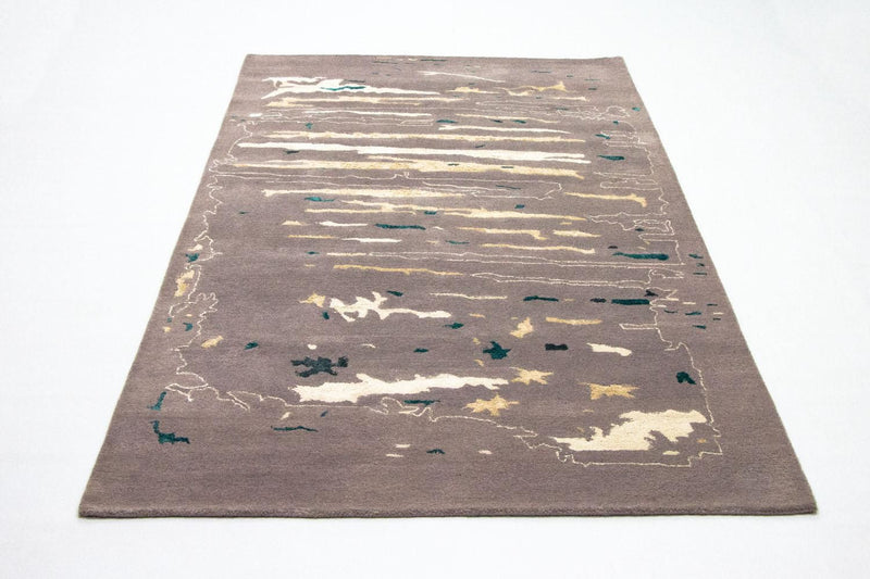 Tappeto di design - 243 x 153 cm - marrone