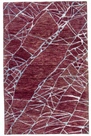Tappeto di design - 245 x 153 cm - marrone
