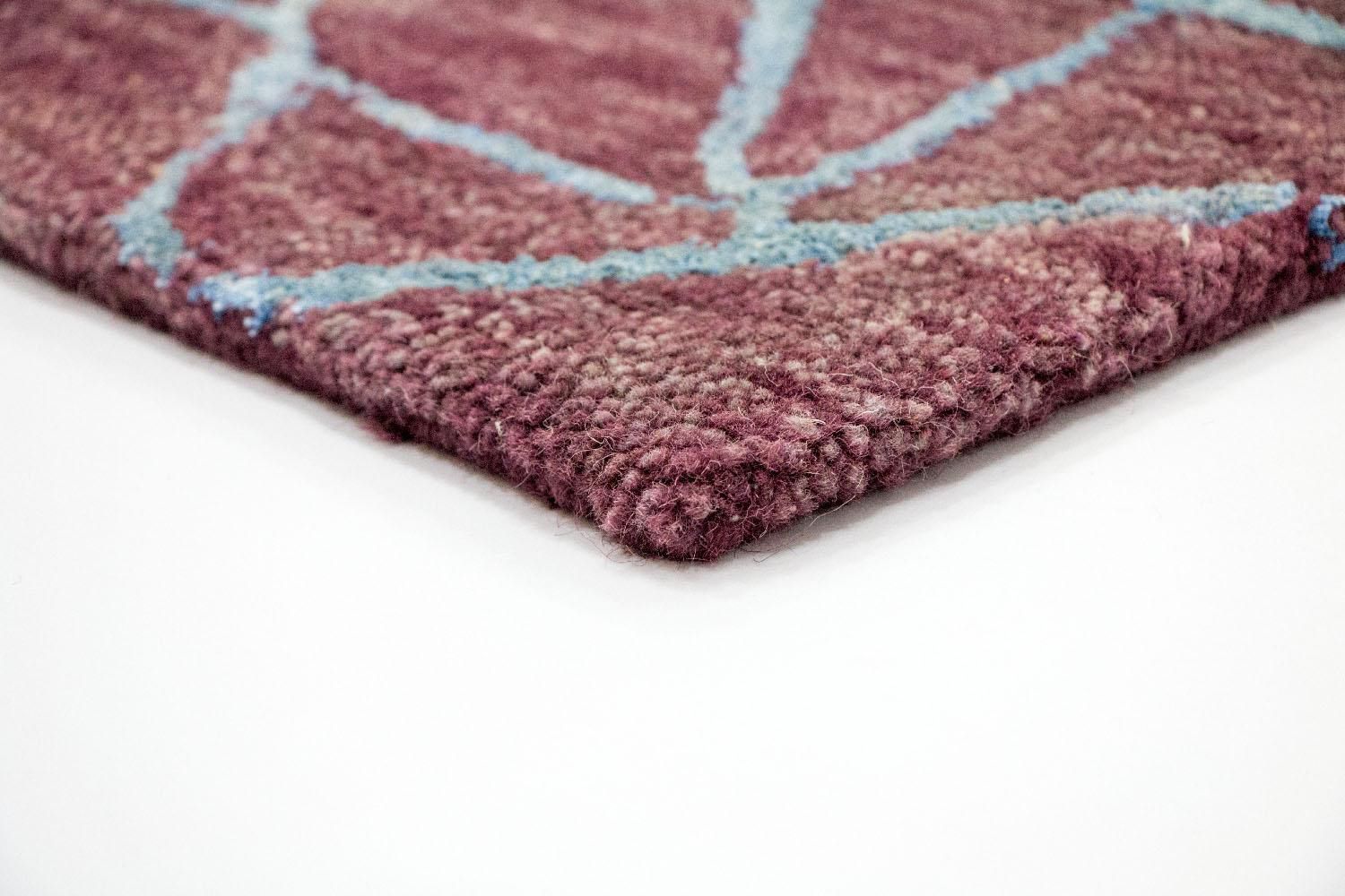 Tappeto di design - 245 x 153 cm - marrone