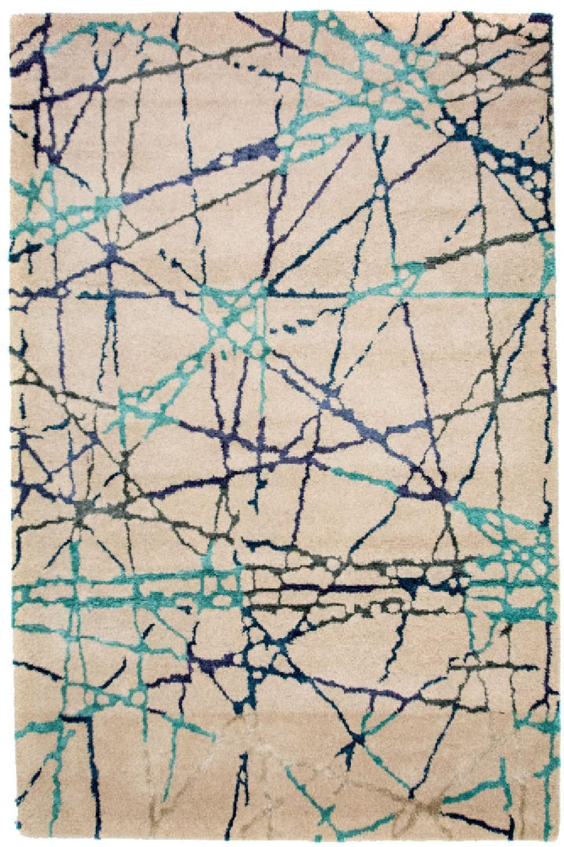 Tappeto di design - 197 x 136 cm - beige