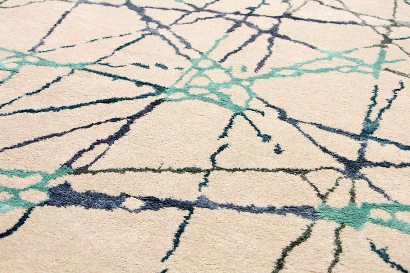 Tappeto di design - 197 x 136 cm - beige