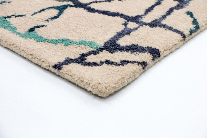 Tappeto di design - 197 x 136 cm - beige