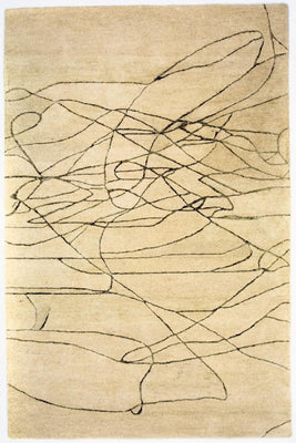 Tappeto di design - 239 x 152 cm - beige