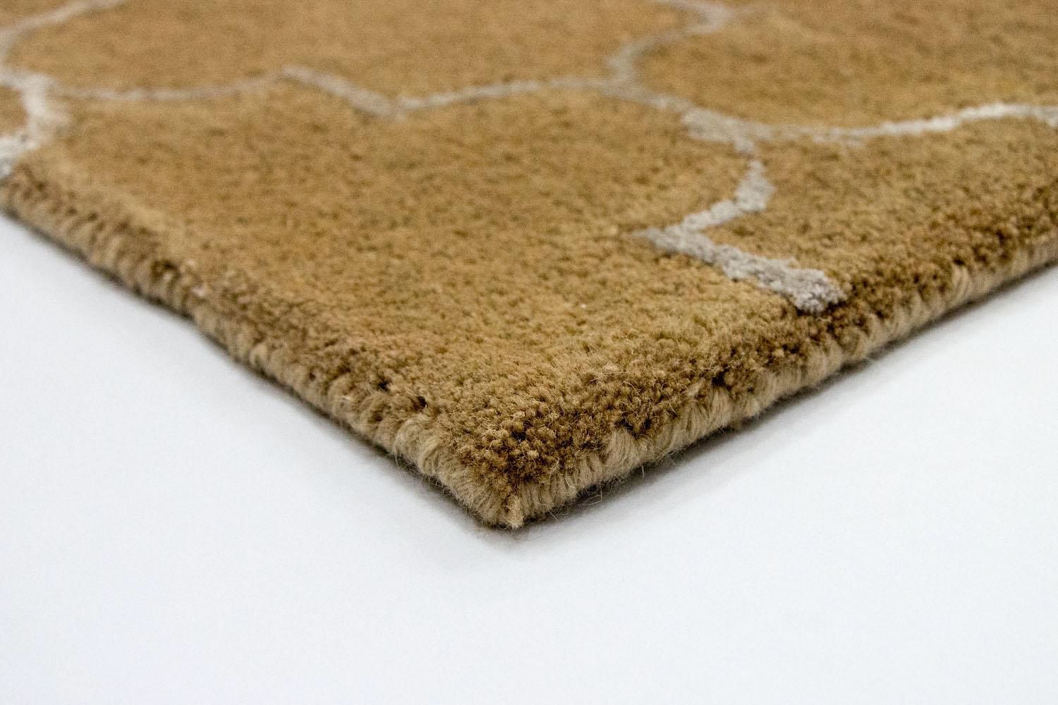 Tappeto di lana - 243 x 156 cm - beige
