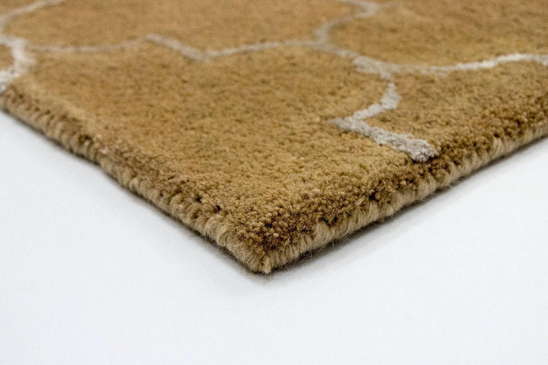 Tappeto di lana - 243 x 156 cm - beige