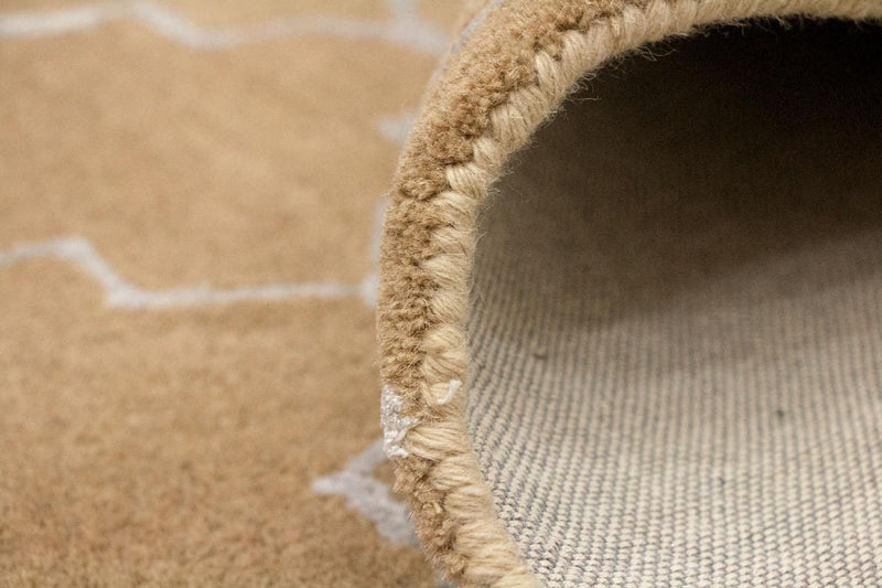 Tappeto di lana - 243 x 156 cm - beige