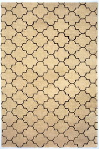 Tappeto di lana - 245 x 156 cm - beige