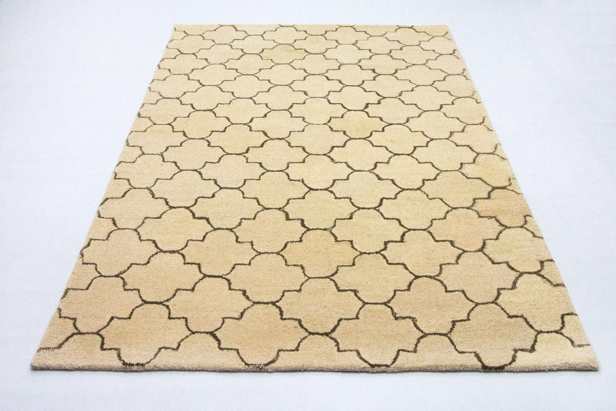 Tappeto di lana - 245 x 156 cm - beige