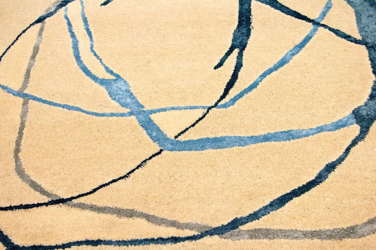 Tappeto di design - 241 x 154 cm - beige