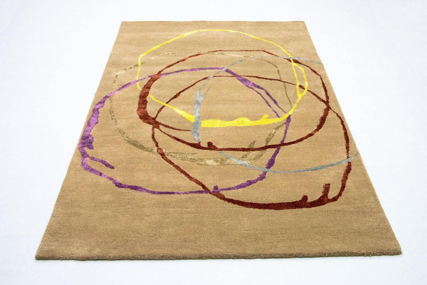 Tappeto di design - 246 x 152 cm - beige