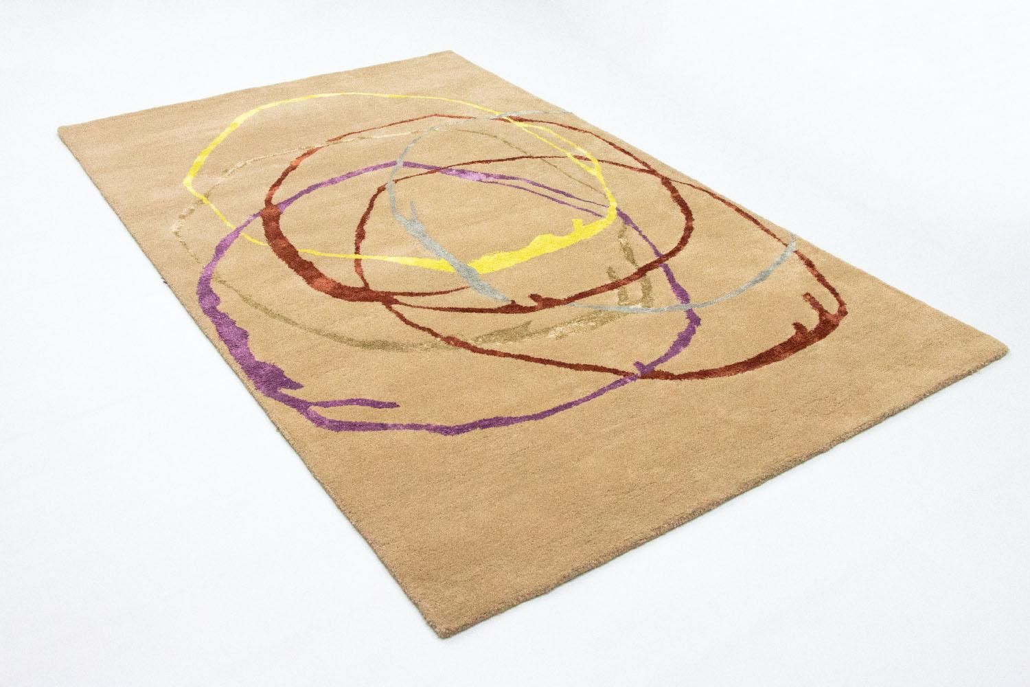 Tappeto di design - 246 x 152 cm - beige