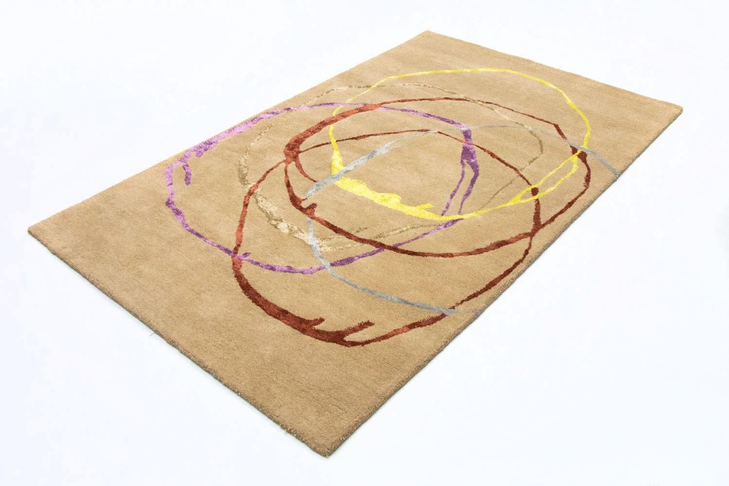 Tappeto di design - 246 x 152 cm - beige