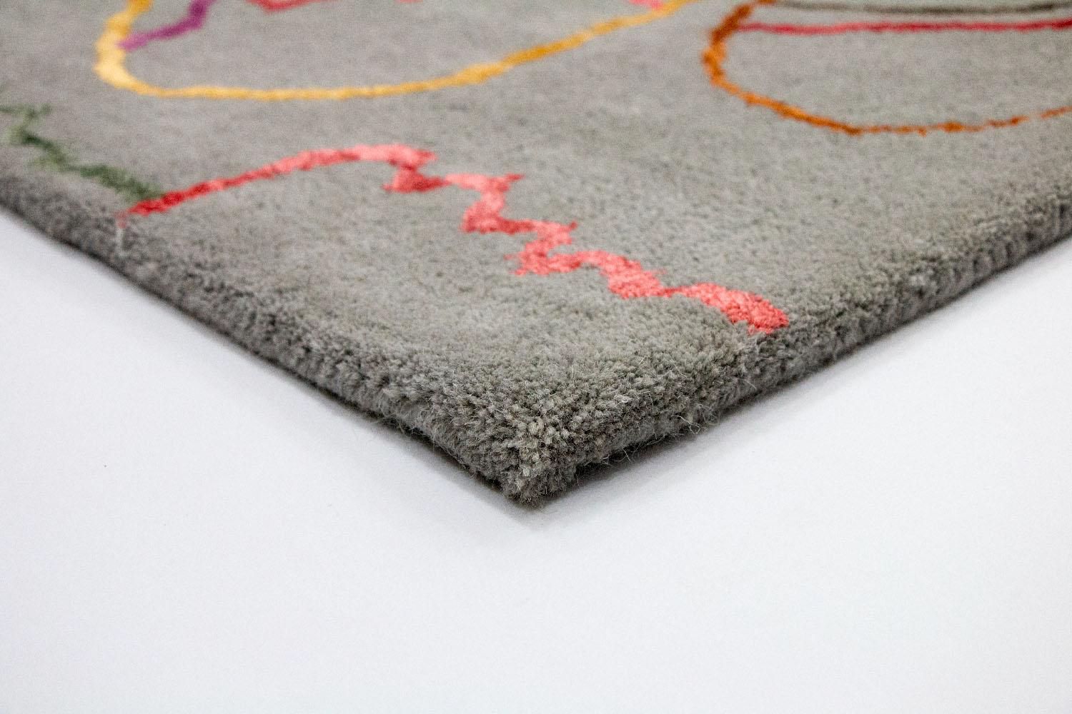 Tappeto di design - 241 x 153 cm - multicolore