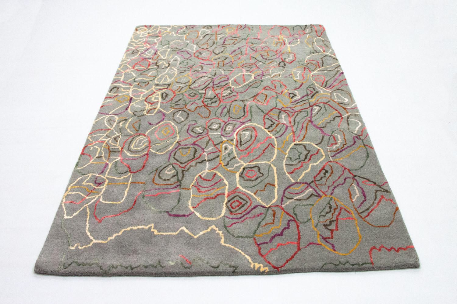Tappeto di design - 241 x 153 cm - multicolore