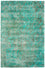 Tappeto di design - 244 x 153 cm - turchese