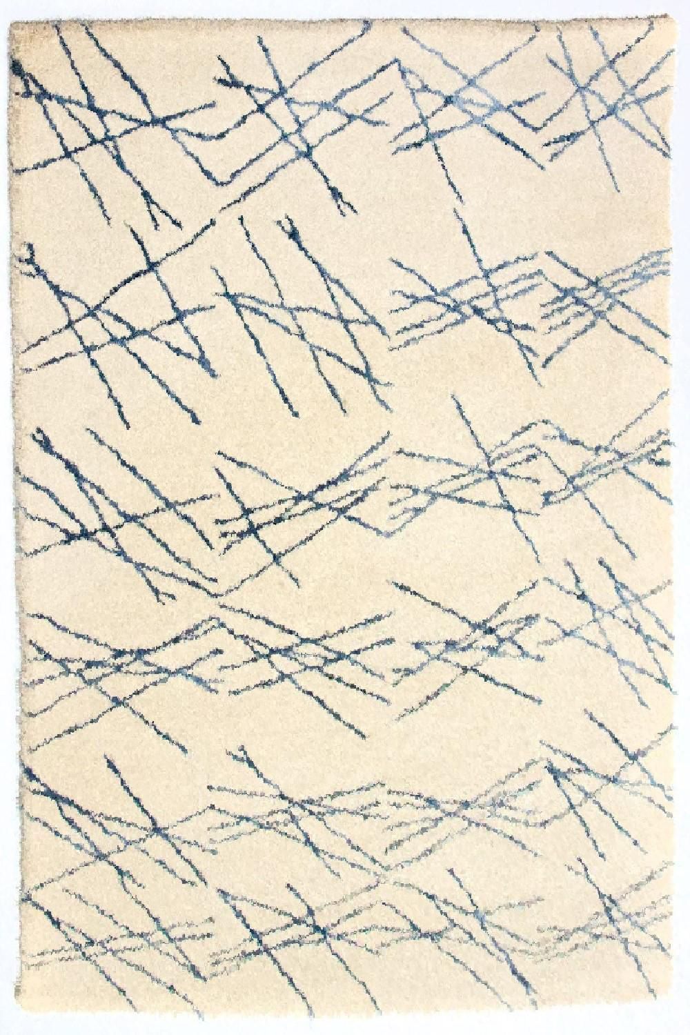 Tappeto di design - 197 x 138 cm - beige