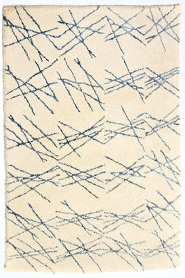 Tappeto di design - 197 x 138 cm - beige