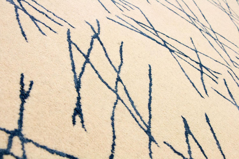Tappeto di design - 197 x 138 cm - beige