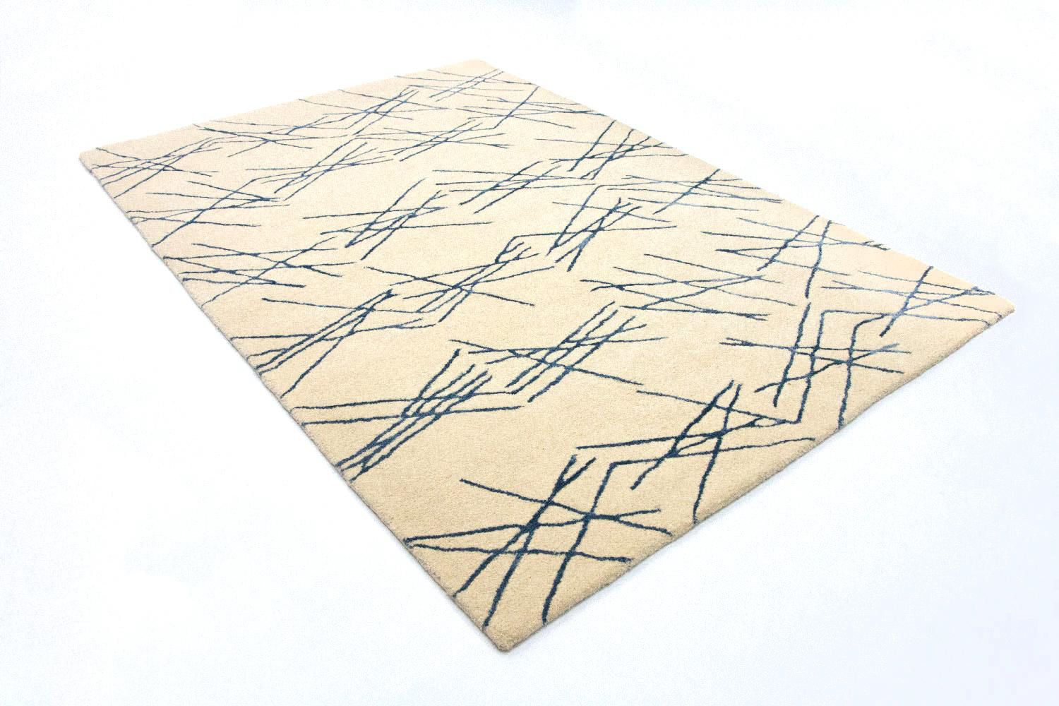 Tappeto di design - 197 x 138 cm - beige
