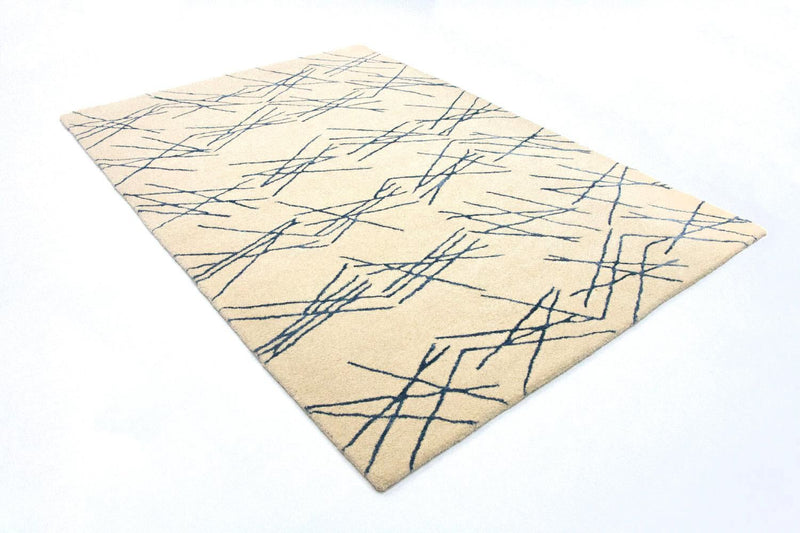 Tappeto di design - 197 x 138 cm - beige