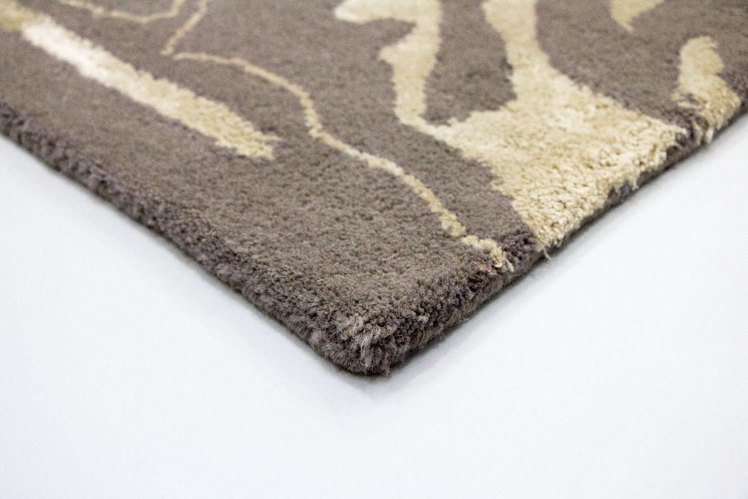 Tappeto di design - 241 x 153 cm - marrone