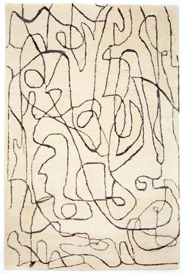 Tappeto di design - 243 x 153 cm - beige