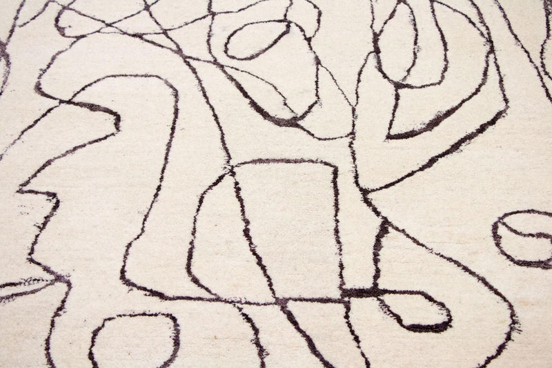 Tappeto di design - 243 x 153 cm - beige