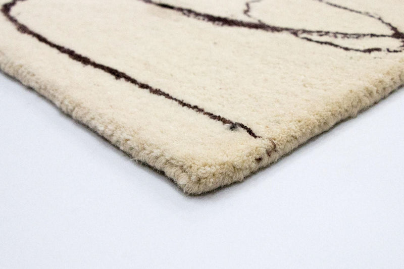 Tappeto di design - 243 x 153 cm - beige