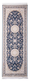 Tappeto persiano Sudabah - Passatoia / Nero / 80 x 200 cm Passatoia