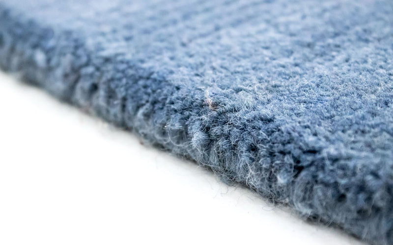 Tappeto corsia Tappeto Nepal - 240 x 80 cm - blu scuro