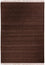 Tappeto Kelim - Tendenza - 200 x 140 cm - marrone scuro