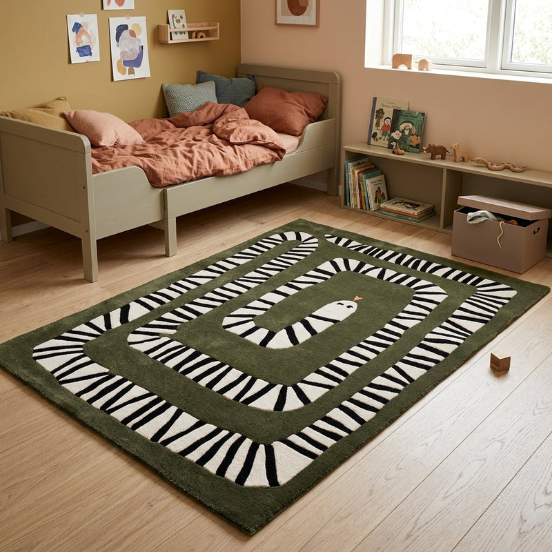 Serpente Tappeto per Bambini