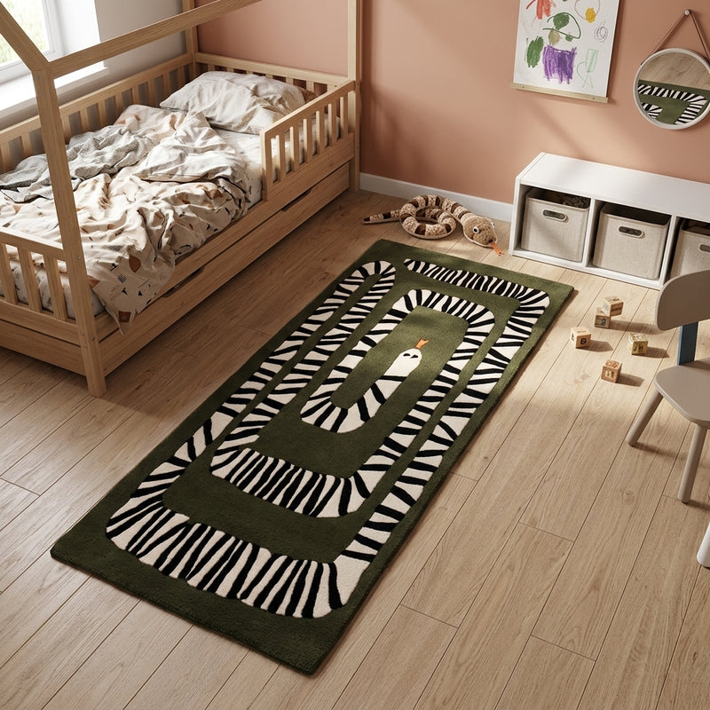 Serpente Tappeto per Bambini